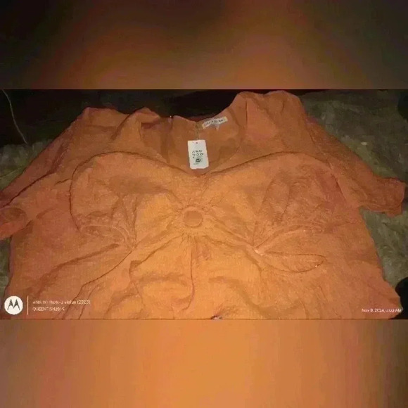 And Now This Keyhole Dress Womens Plus size 1X Mango Color NWT - Picture 8 of 16